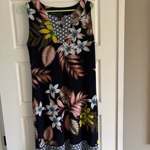 Tribal Multicolor Floral Geometric Dress